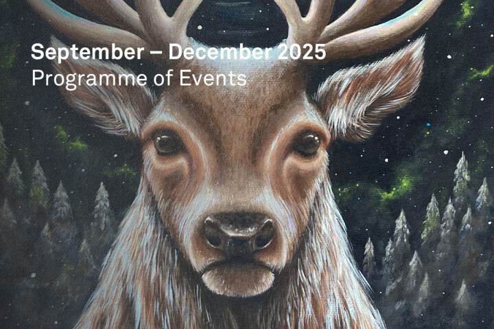 Image saying September — December 2025 | Programme of Events