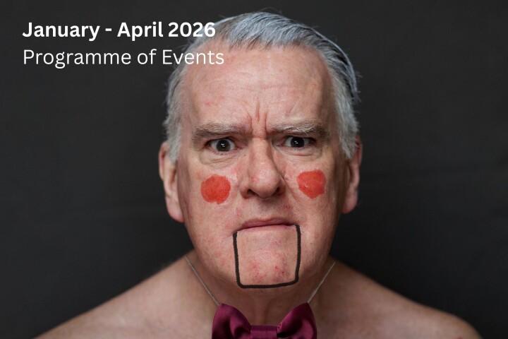 Image saying January — April 2026 | Programme of Events